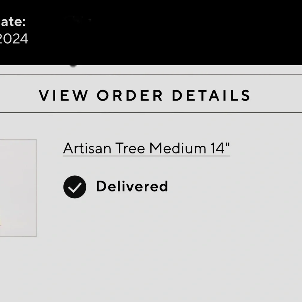 Pottery Barn Artisan Handcrafted Terracotta Medium 14” Christmas Tree NEW IN BOX